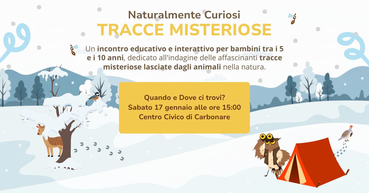 Labotorio Tracce misteriose 17 gennaio