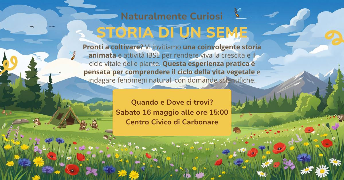 Laboratorio "Storia Di Un Seme" - 16 maggio Bee Trek